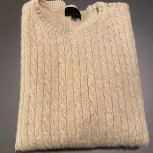 J. Crew Cashmere Cable-Knit Sweater